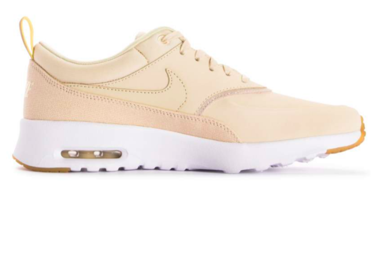 Details about Nike Women's Air Max Thea Premium Running Sneakers, beachMetallic Gold Nike Women's Air Max Thea Metallic